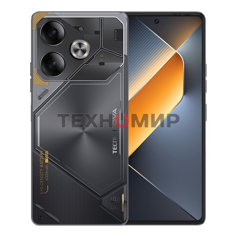 Смартфон Tecno POVA 6, 12/256Gb, серый