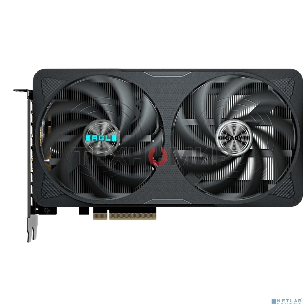 Видеокарта Gigabyte GeForce RTX 5060 Ti Eagle OC, NVIDIA RTX 5060 Ti, 16 ГБ GDDR7, 128 бит, PCI-e 5.0, 1xHDMI, 3xDP, 2617 МГц