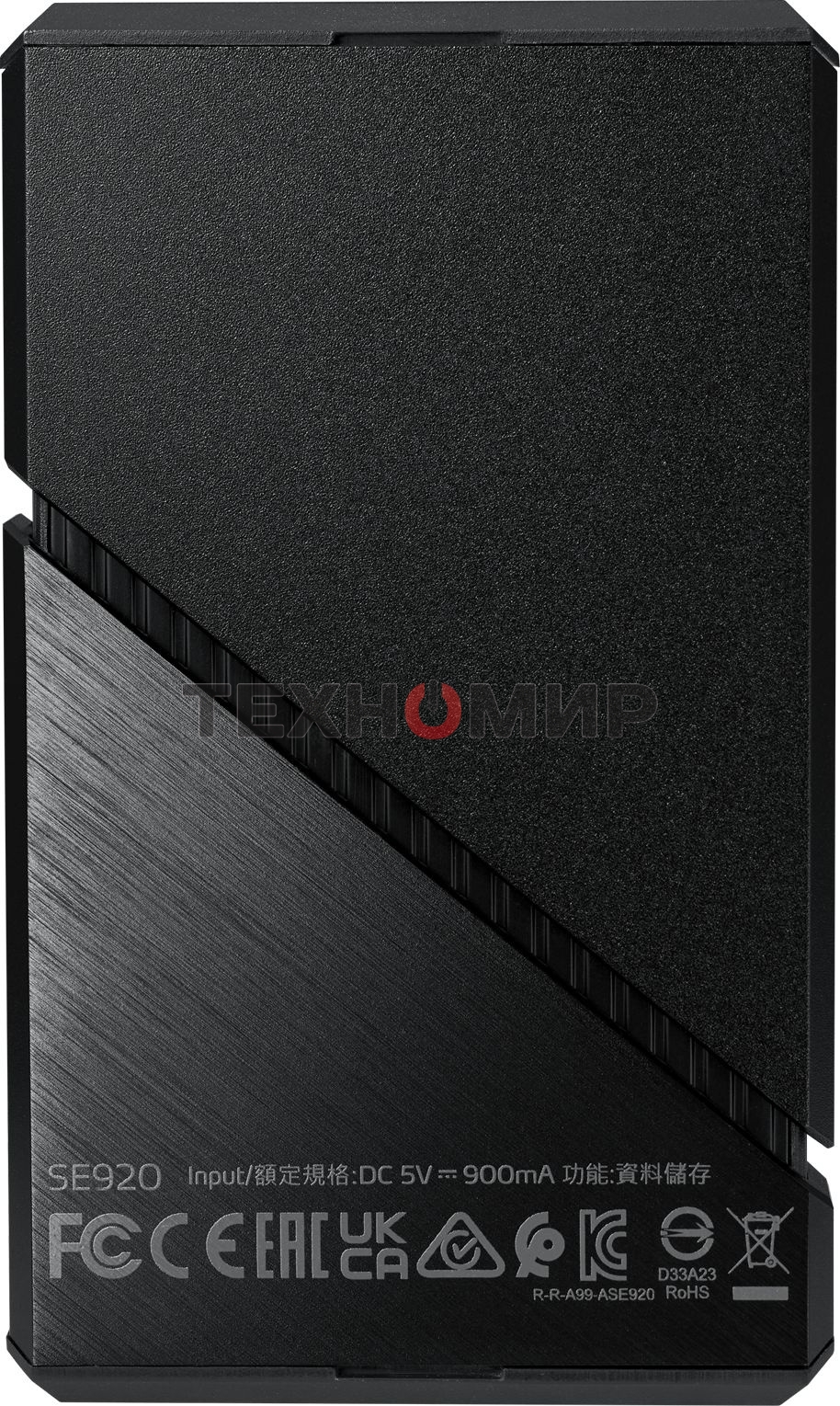 Внешний SSD ADATA SE920, 1Tb, USB 4 Type-C, R/W 3800/3700, черный