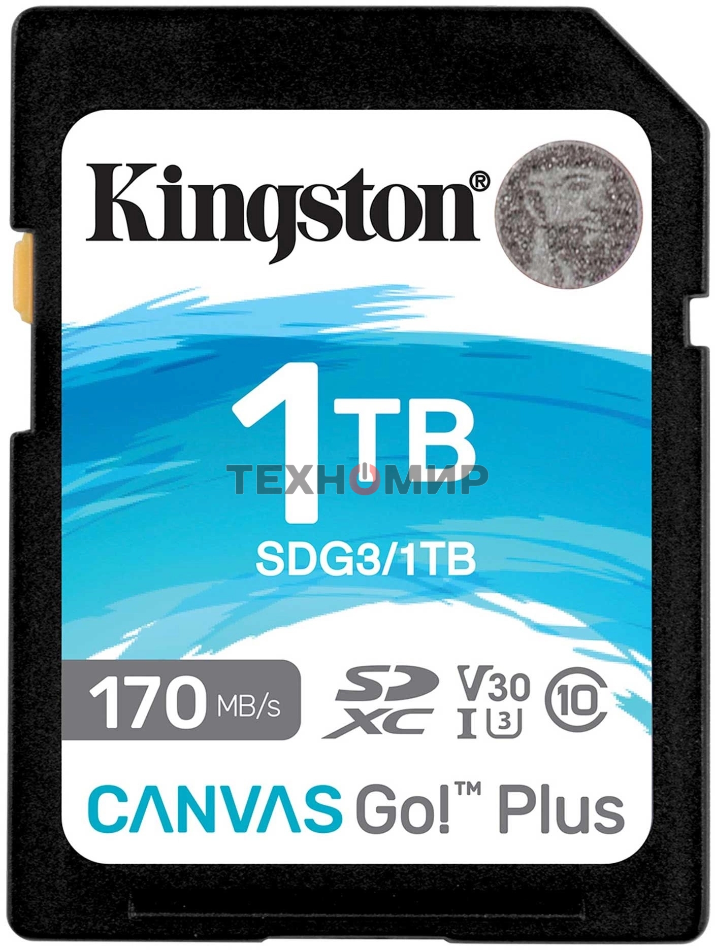 Флеш карта Kingston 1Tb SDXC Canvas Go Plus 170R C10 UHS-I U3 V30/Kingston 1Tb SDXC Canvas Go Plus 170R C10 UHS-I U3 V30