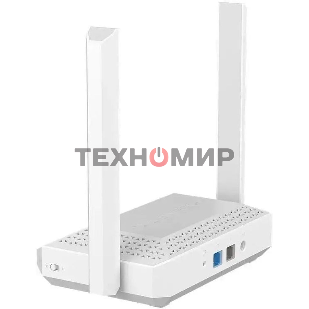 Гигабитный интернет-центр Keenetic Racer KN-4010 с Mesh Wi-Fi 6 AX3000, 2 портами Gigabit Ethernet и переключателем режима роутер/ретранслятор