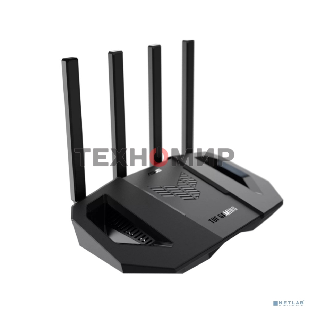 Роутер беспроводной Asus TUF-BE3600 BE3600 100/1000/2500BASE-T черный