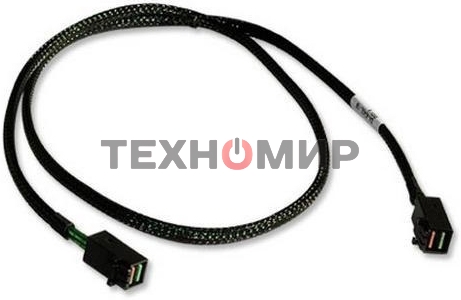 Кабель ACD-SFF8643-08M,INT, SFF8643-SFF8643 (MiniSAS HD -to- MiniSAS HDinternal cable), 75см