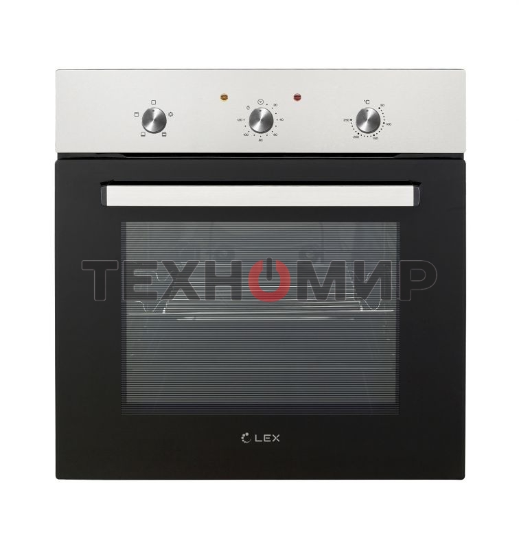 Духовой шкаф электрический LEX EDM 041 IX нержавеющая сталь, встраиваемый