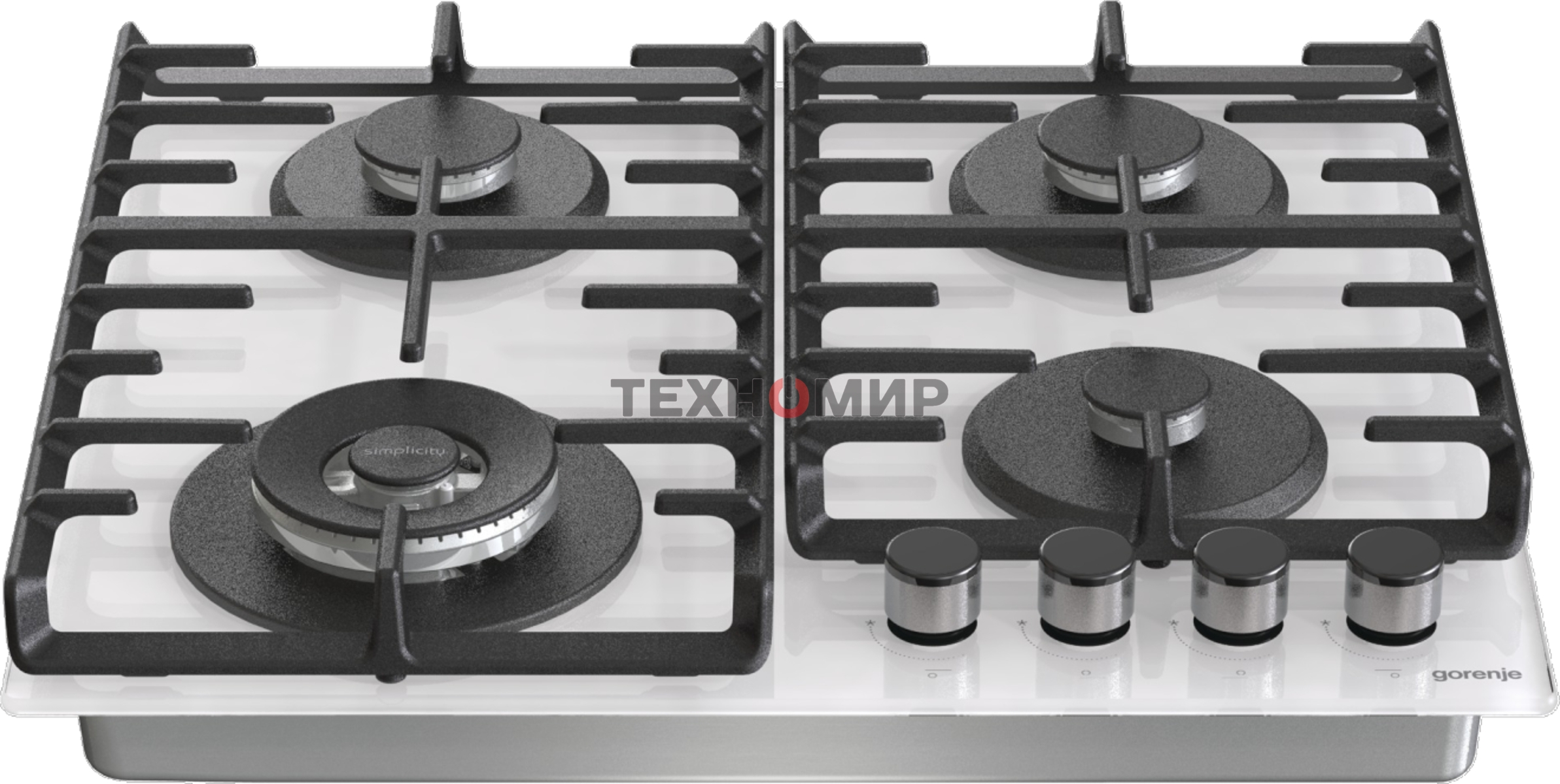Газовая варочная панель Gorenje GTW642SYW белый