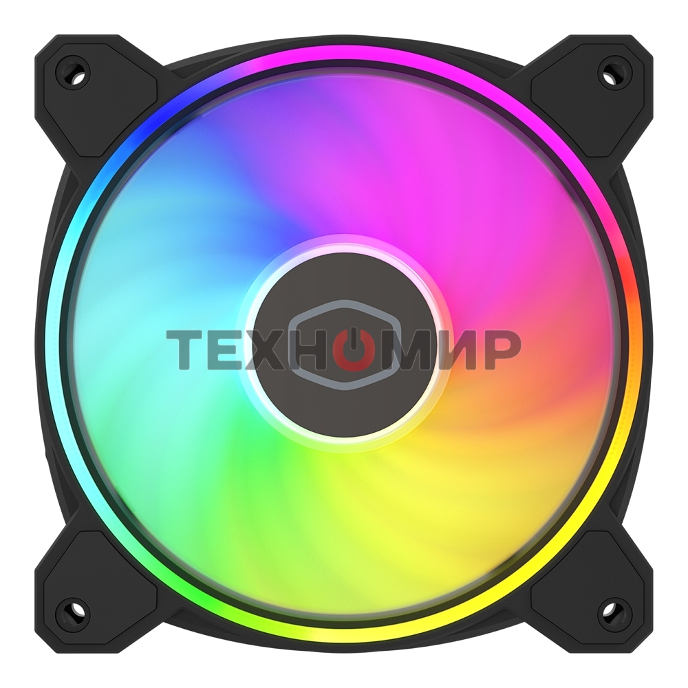 Вентилятор для корпуса 1 Ватт MasterFan MF120 Halo2