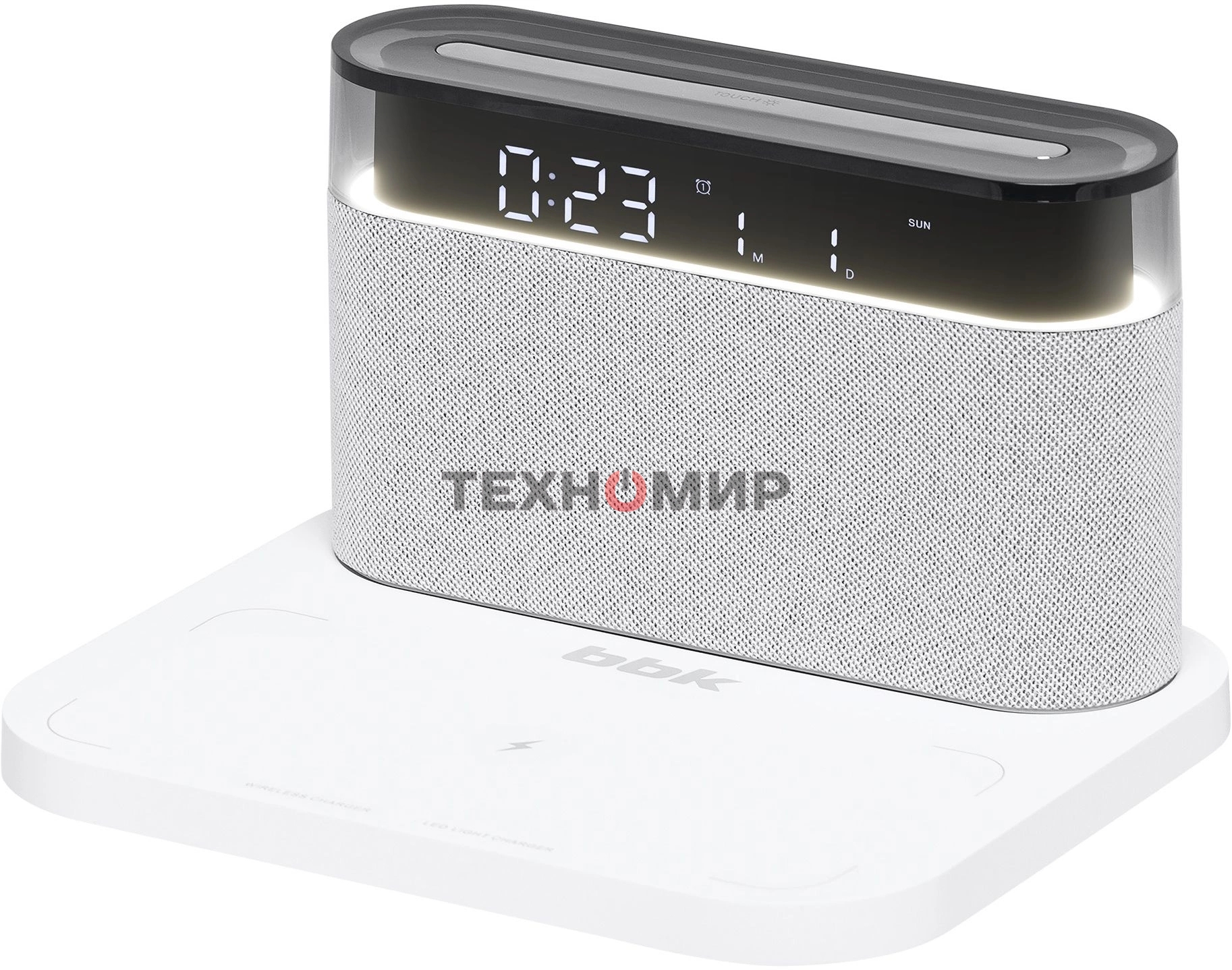 Портативная колонка BBK BTA2020 белый 5W 1.0 BT 10м 1200mAh