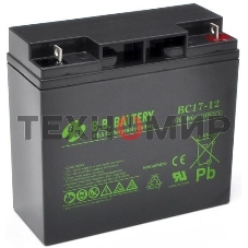 Батарея для ИБП B.B. Battery BC 17-12 (12V 17Ah)