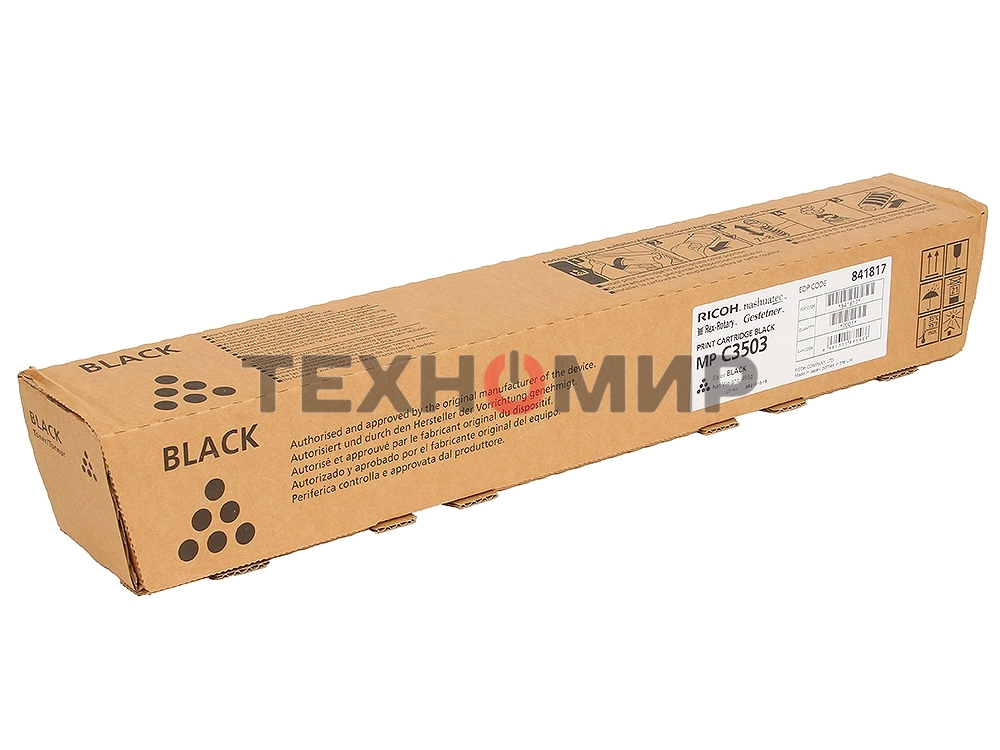 Картридж лазерный Ricoh 841817 тип MP3503 черный для Aficio MP C3003/C3503, (29500 стр)