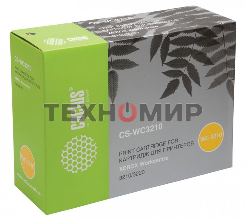Картридж лазерный Cactus CS-WC3210 (106R01485) черный (2000 стр.) для Xerox WorkCentre 3210/3220X