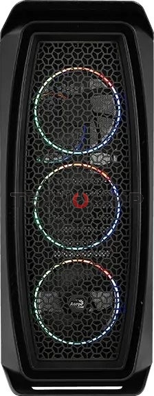 Компьютерный корпус Aerocool/Formula Aero One Eclipse-G-BK-v1 черный без БП ATX 4x120мм 2xUSB 3.0 audio