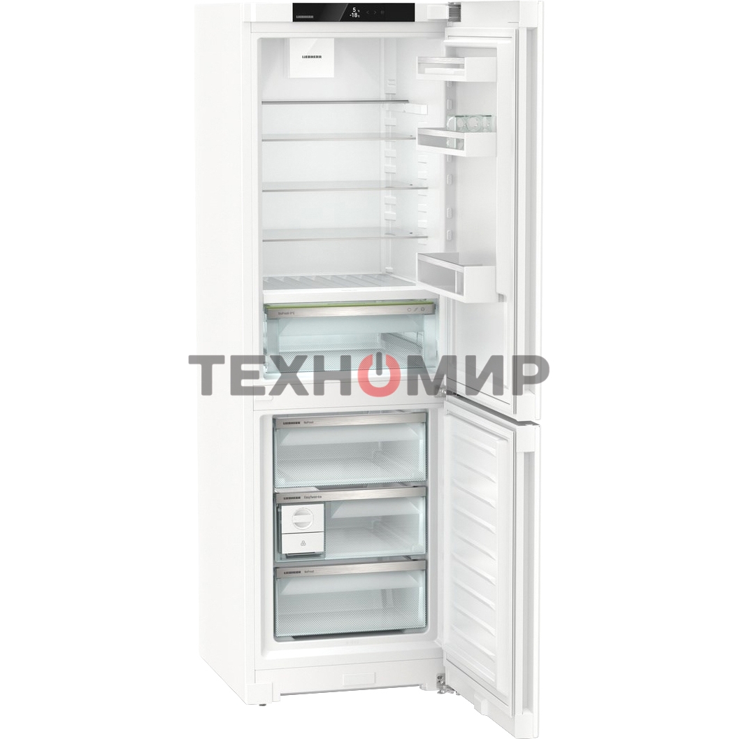 Холодильник Liebherr CBNC 5223-22 001 белый двухкамерный 216/94л морозилка снизу, No Frost