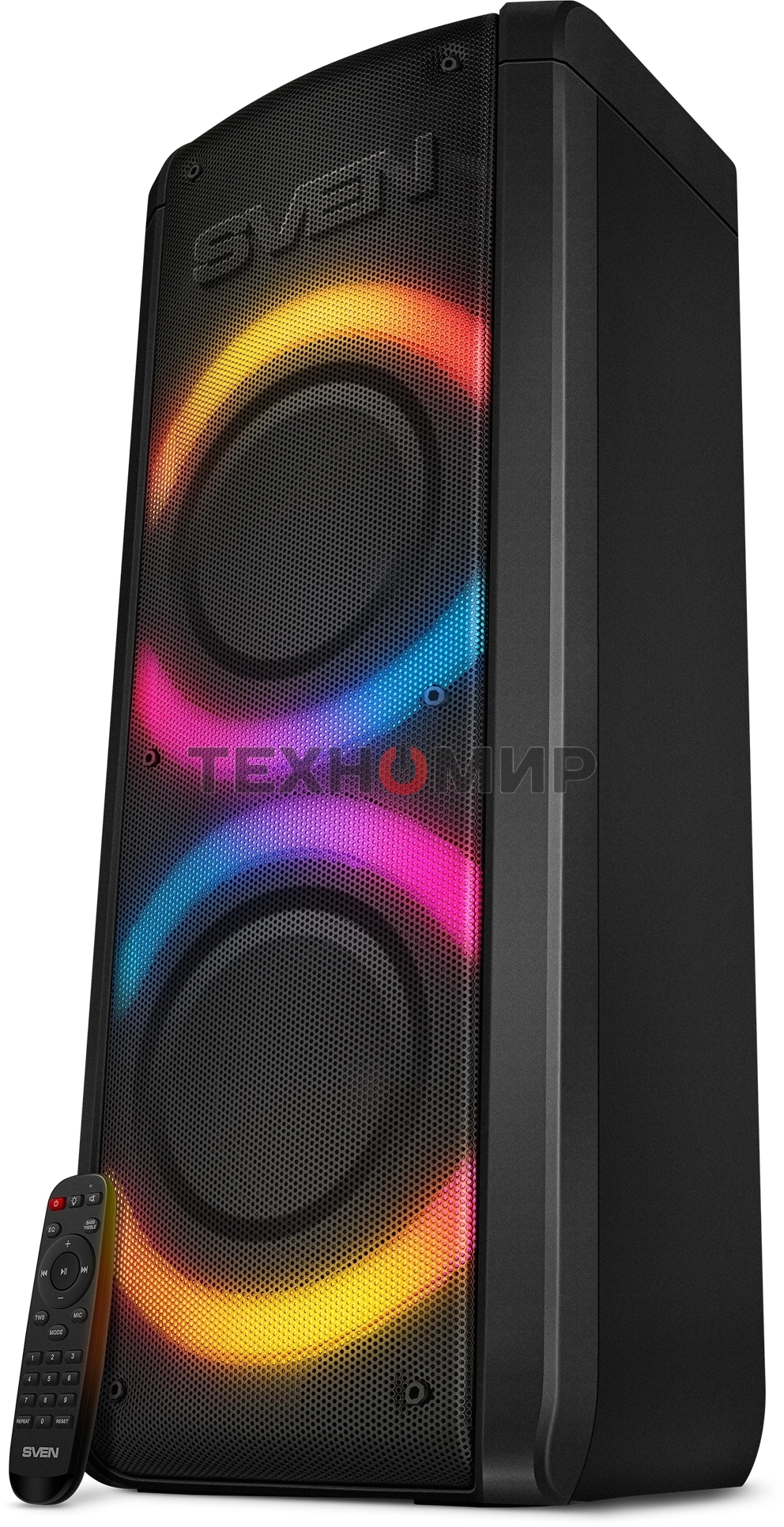 Портативная акустика Sven АС PS-710 черный 100 Вт Bluetooth