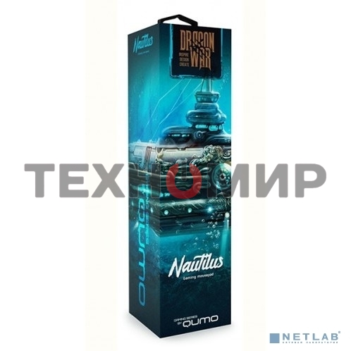 Коврик Qumo Nautilus для мыши, 280x230x3 мм