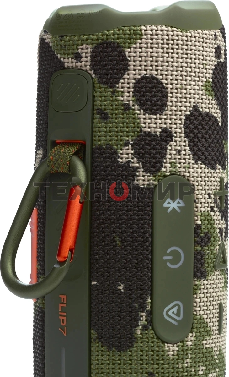 Колонка портативная JBL FLIP 7 камуфляж 25W 1.0 BT 1800mAh (JBLFLIP7SQUAD)