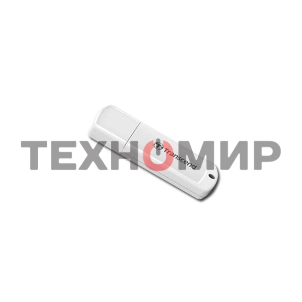 Флешка USB Transcend JetFlash 370 (TS64GJF370), 64Gb, USB 2.0, R/W 25/10, белый