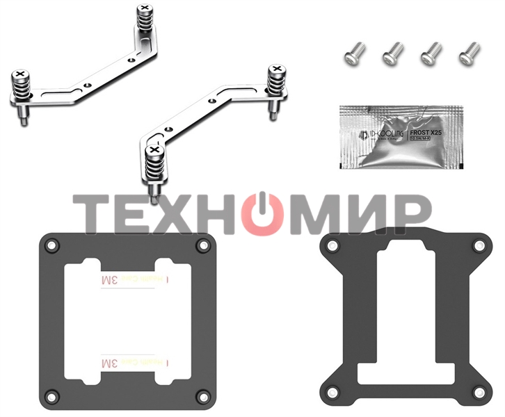 Кулер ID-COOLING IS-28i BLACK черный 92мм 3600rpm 35.8db 65W 28мм