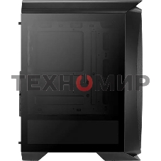 Компьютерный корпус Aerocool/Formula Aero One Eclipse-G-BK-v1 черный без БП ATX 4x120мм 2xUSB 3.0 audio