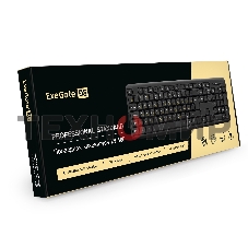 Клавиатура проводная ExeGate Professional Standard LY-405 (EX287138RUS), USB, черный