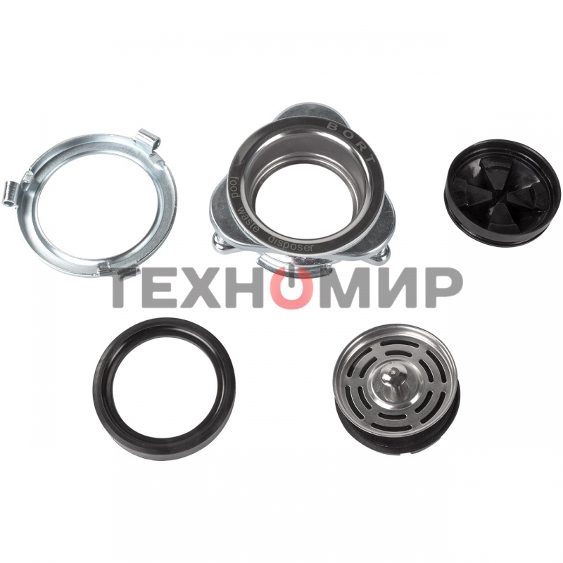 Измельчитель пищевых отходов Bort TITAN MAX Power 780 Вт; 1400 мл; 3800 об/мин; 6,3 кг; 220 В; 50 Гц; набор аксессуаров 4 шт [91275790]