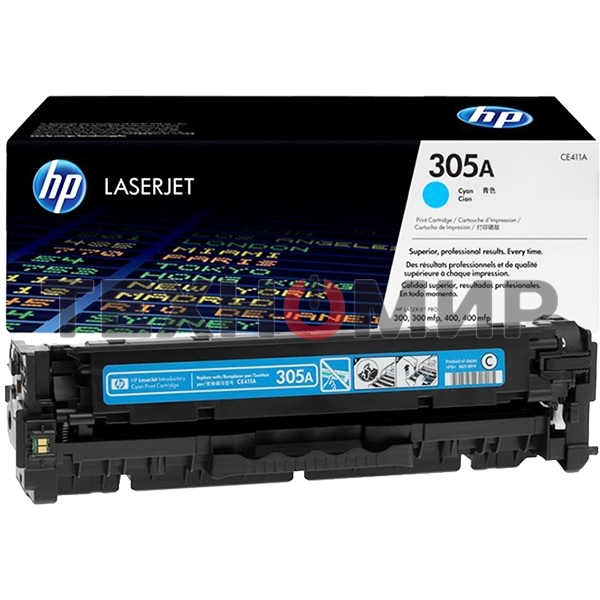 Картридж лазерный HP CE411A голубой CLJ Pro 300 Color M351/Pro 400 Color M451/Pro 300 Color MFP M375/Pro 400 Color MFP M475 (2 600 стр.)
