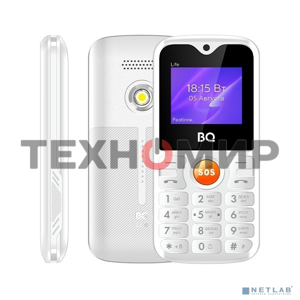 Мобильный телефон BQ 1853 Life белый