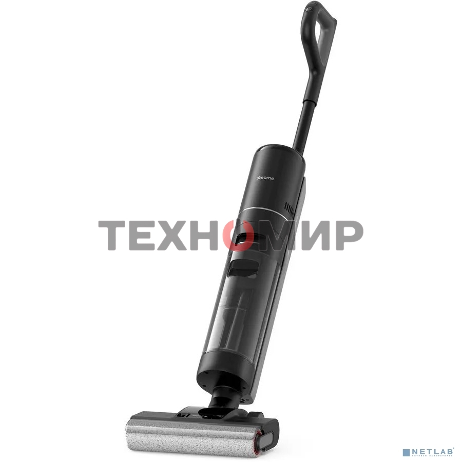 Пылесос моющий Dreame Wet and Dry Vacuum H12 Pro серый, питание от аккумулятора, 300 Вт, уборка влажная/сухая, пылесборник 0,9 л, работа от АКБ max - 35 мин