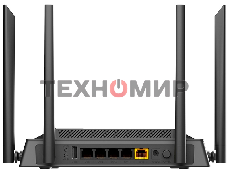 Беспроводной двухдиапазонный гигабитный маршрутизатор D-Link DIR-853/URU/R3A AC1300 Wave 2 с поддержкой технологии MU-MIMO, 3G/LTE и USB-портом 3.0