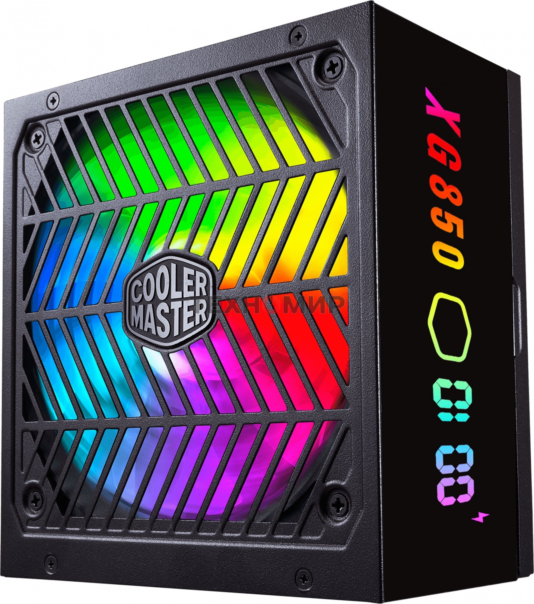 Блок питания Cooler Master XG850, 850Вт, 80 PLUS Platinum, 135мм, модульный, черный