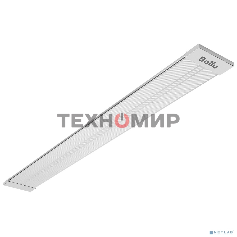 Обогреватель инфракрасный Ballu BIH-APL-1.5-M серый, 1500 Вт, 30 м2