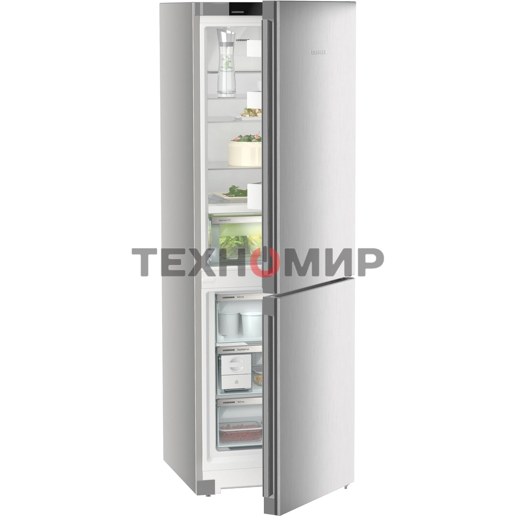 Холодильник Liebherr CBNsfc 5223-22 001 серебристый двухкамерный 216/94л морозилка снизу, No Frost