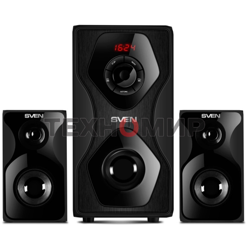 Акустическая система SVEN AC MS-2055, черный (55Вт, FM-тюнер, USB/SD, дисплей, ПДУ, Bluetooth)
