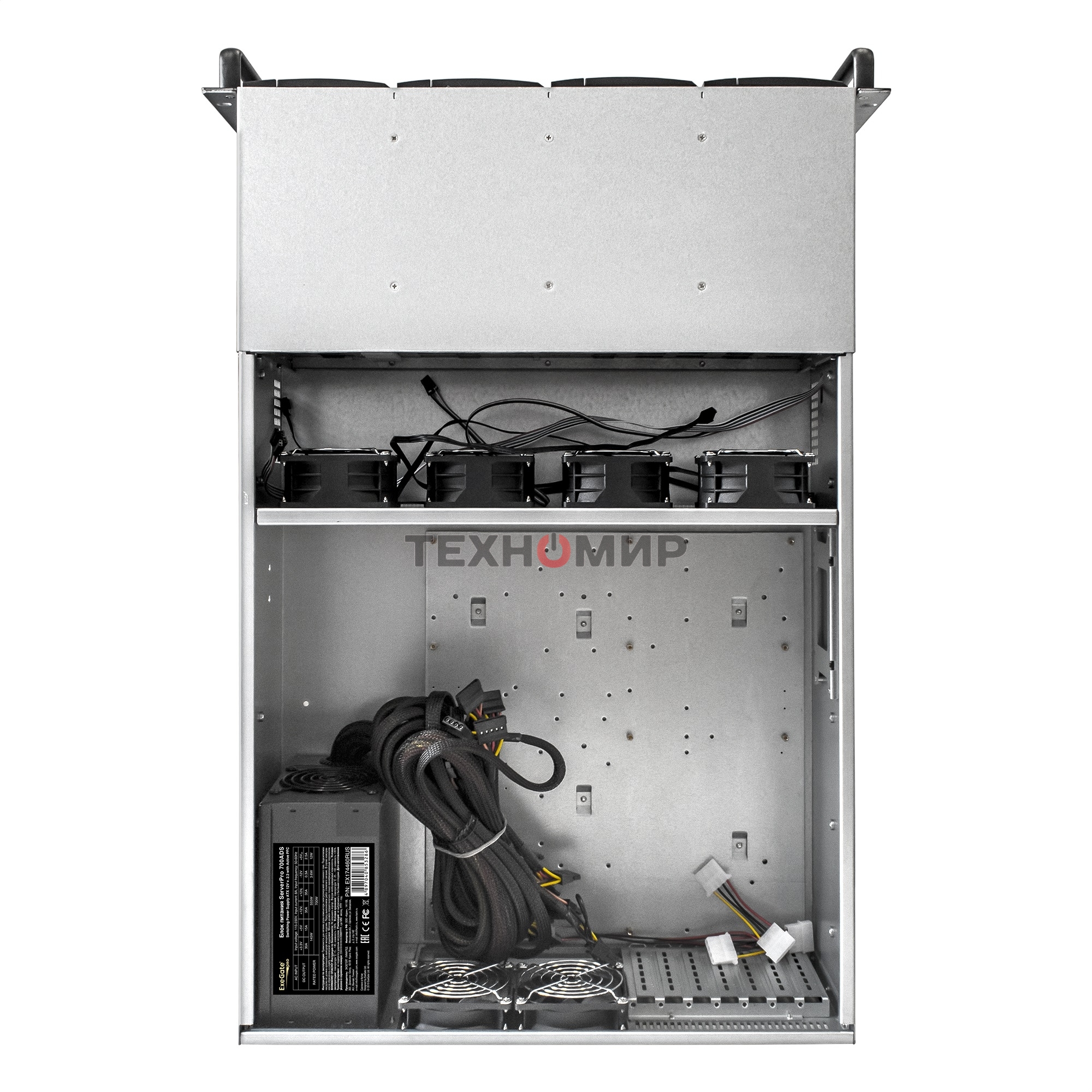 Серверный корпус ExeGate Pro 4U660-HS24 (RM 19