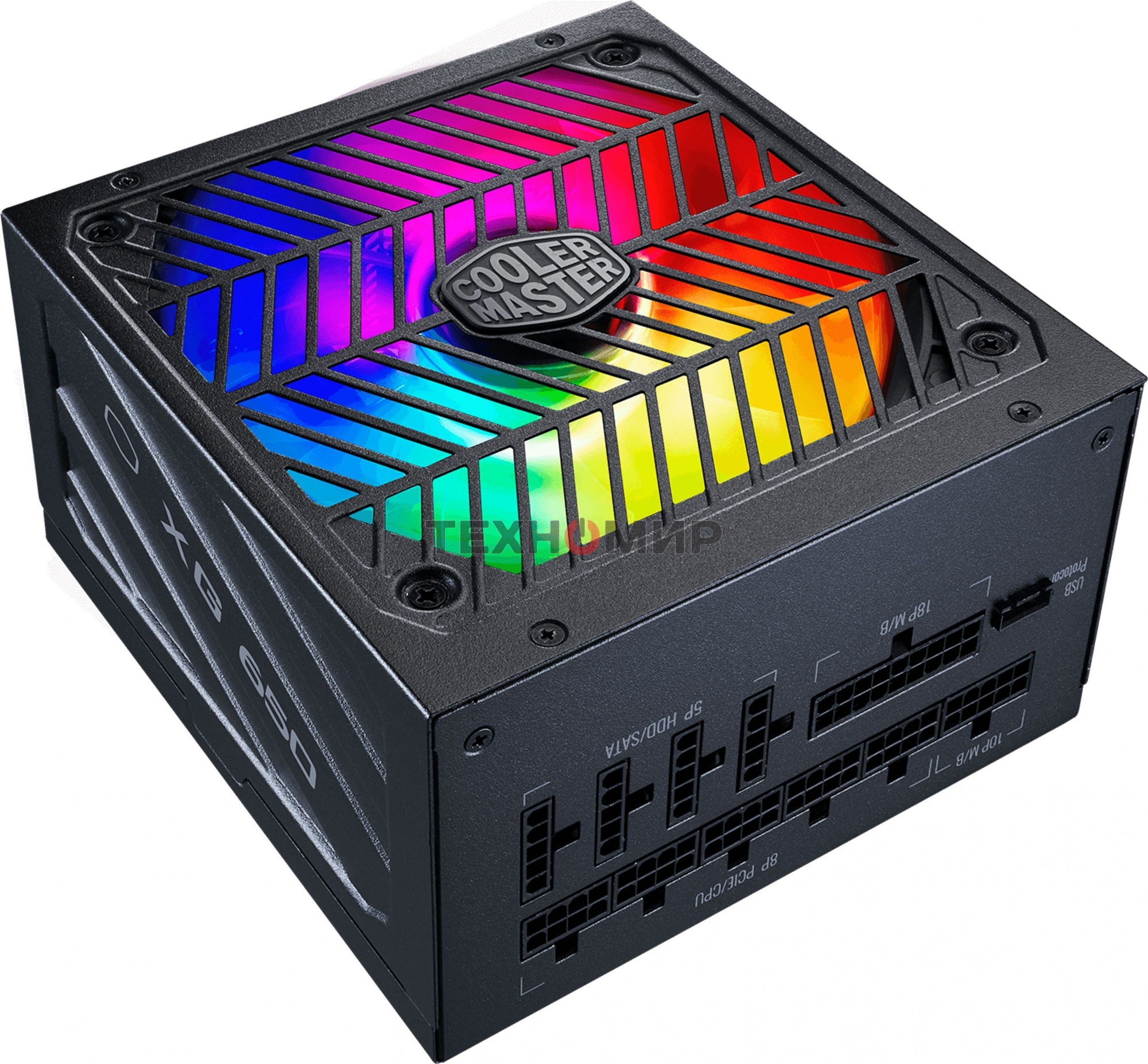 Блок питания Cooler Master XG850, 850Вт, 80 PLUS Platinum, 135мм, модульный, черный