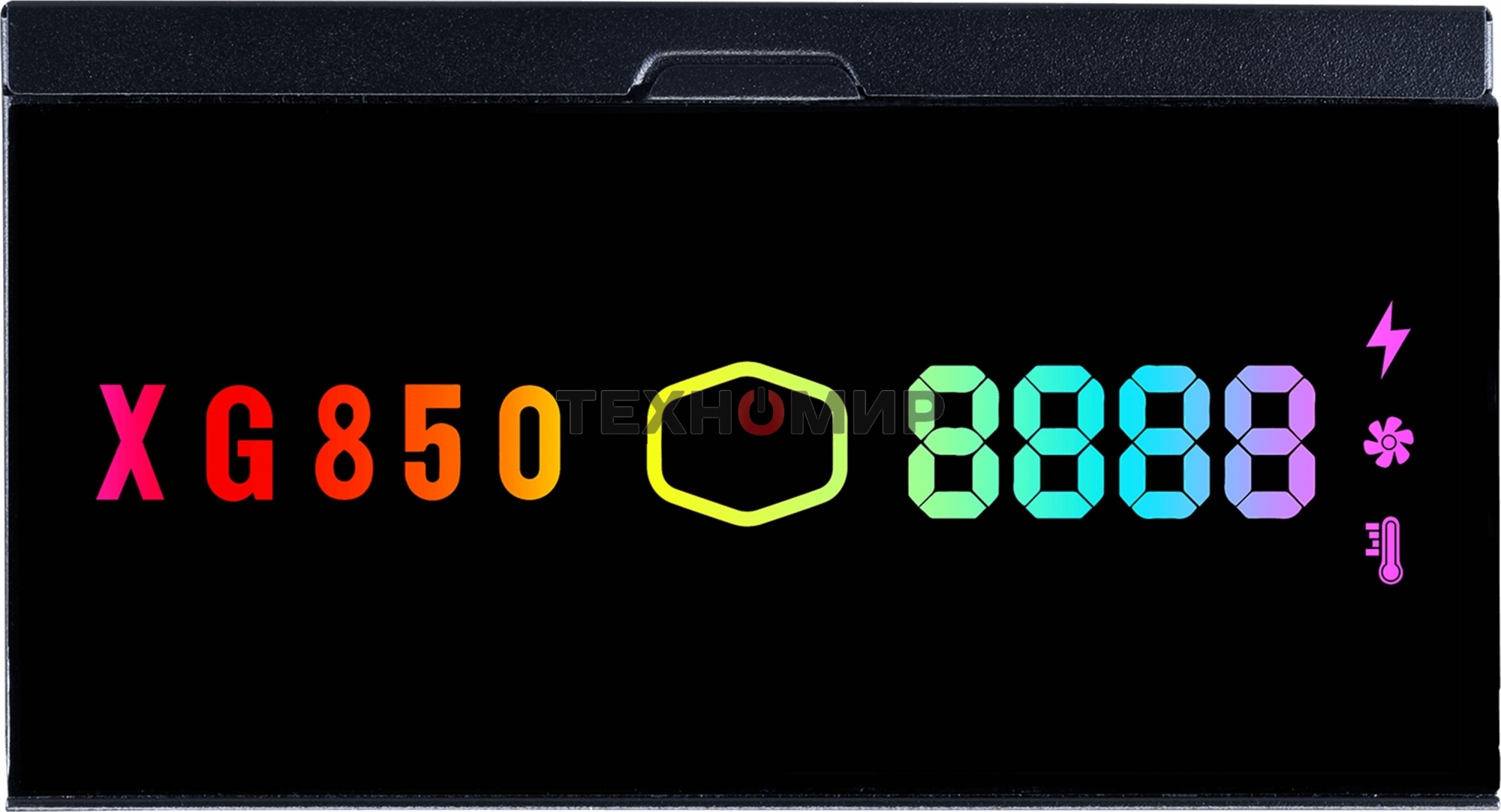 Блок питания Cooler Master XG850, 850Вт, 80 PLUS Platinum, 135мм, модульный, черный