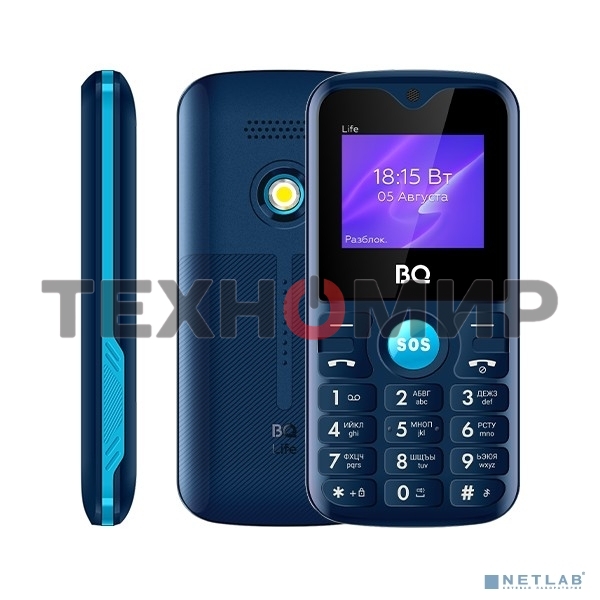 Мобильный телефон BQ 1853 Life синий