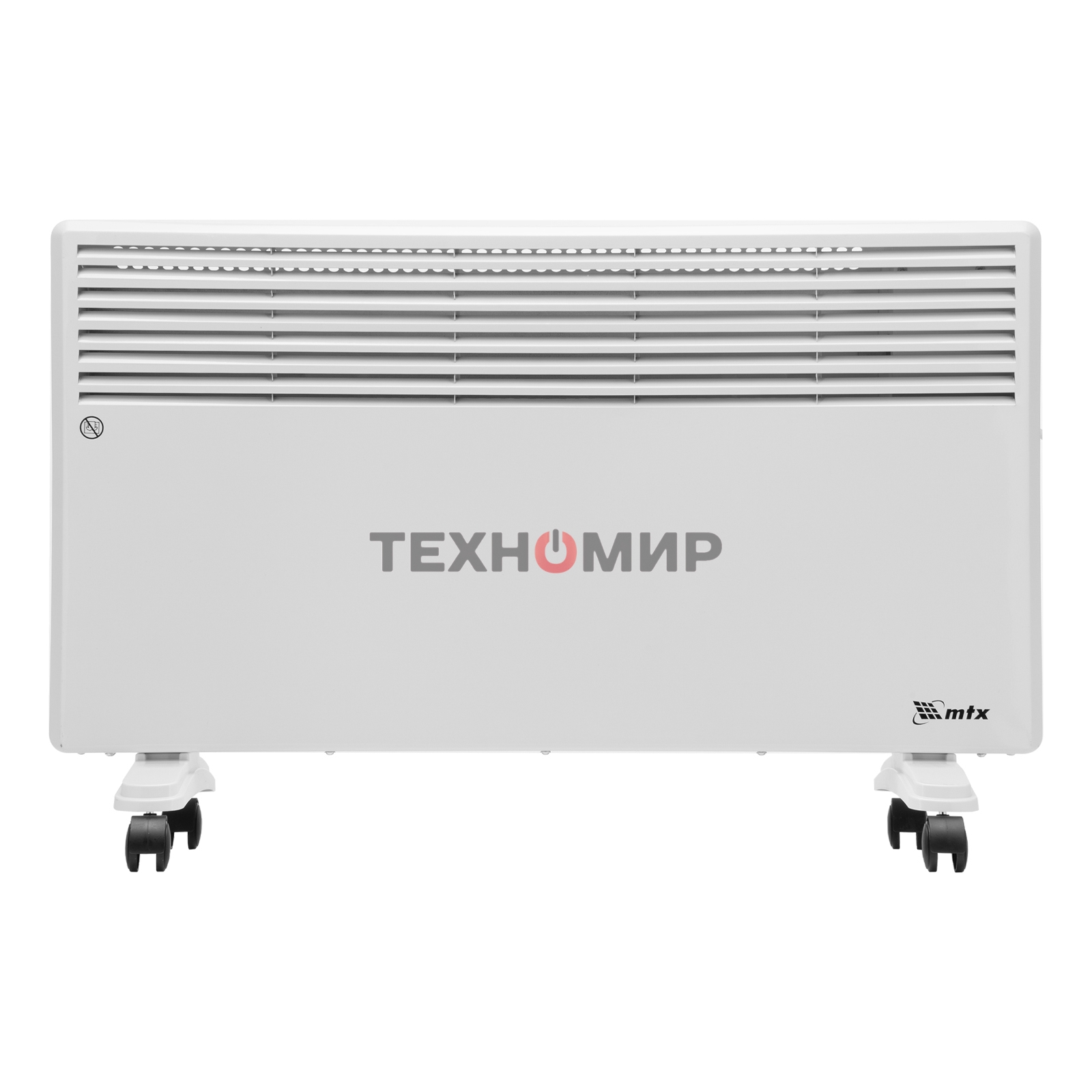 Конвектор электрический MTX CH-2000, белый, 2000 Вт, 25 м2, термостат