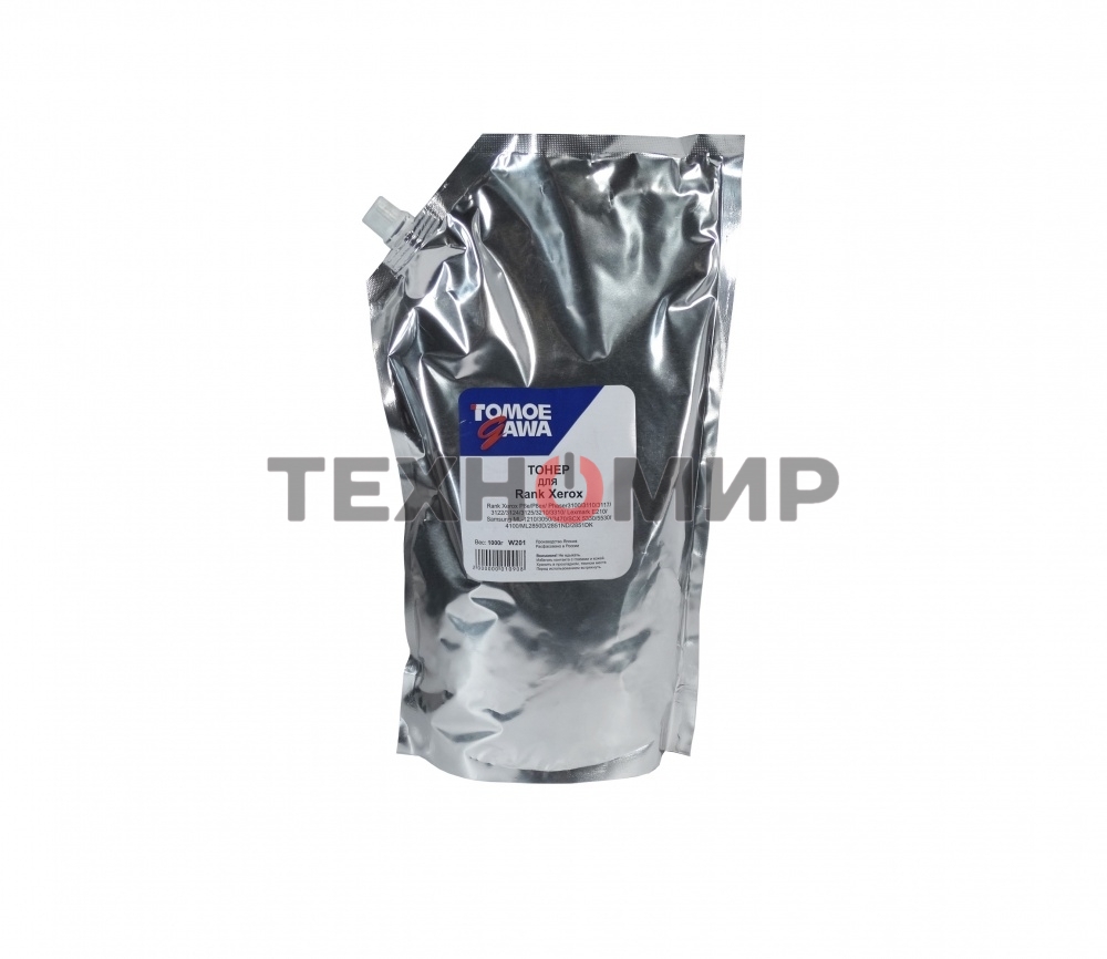 Тонер для принтеров Rank Xerox P8e/P8ex/Phaser3100/3110/3117/3122/3124/3125/3210/3310/Lexmark E210/Samsung ML-1210/3050/3470/SCX 5330/5530/4100/ML2850D/2851ND/2851DK 1000гр Tomoegawa Фасовка РФ SOFT