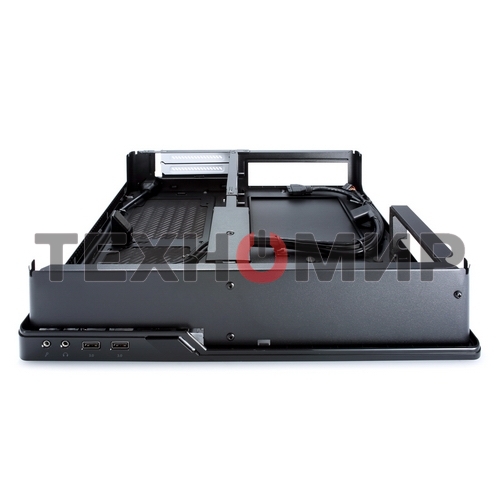 Корпус Fractal Design Node 202 черный w/o PSU miniITX 2x120mm 2xUSB3.0 audio bott PSU