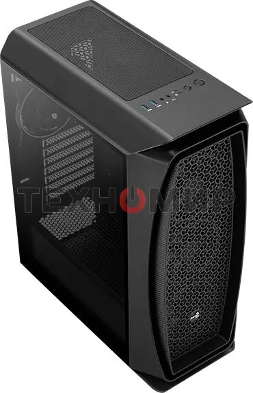 Компьютерный корпус Aerocool/Formula Aero One Eclipse-G-BK-v1 черный без БП ATX 4x120мм 2xUSB 3.0 audio