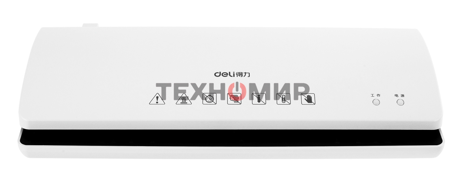 Ламинатор Deli 3897, A4 Film width: A4Laminate speed: 250мм/min  Film range: 70-125mic Thickness: about 3min
