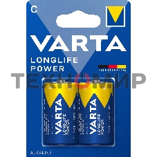 Батарейка VARTA LONGL. POWER C бл. 2