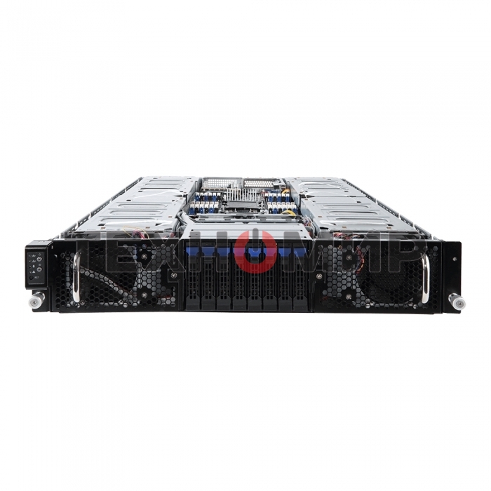 Серверная платформа Gigabyte G291-2G0 HPC Server - 2U 16 x Tesla P4 GPU Server 2 x LGA 3647 DDR4