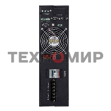 Источник бесперебойного питания CROWN On-Line CMUOA-300X-6K 6000VA/5400W, корпус металл, TOWER&RACK, 3U+3U, АКБ 16*12V/7AH, PF-0.9, AVR 110-300V, порт USB+RS-232, EPO, розетки - клемная колодка (Ph+N+GND), входной кабель 2,5 м, вентилятор охлаждения, авто