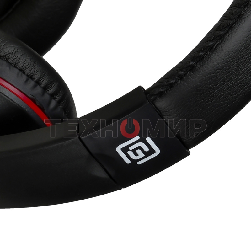 Гарнитура проводная Oklick HS-L390G DRAGON black/red 1.8m (JD-728S)