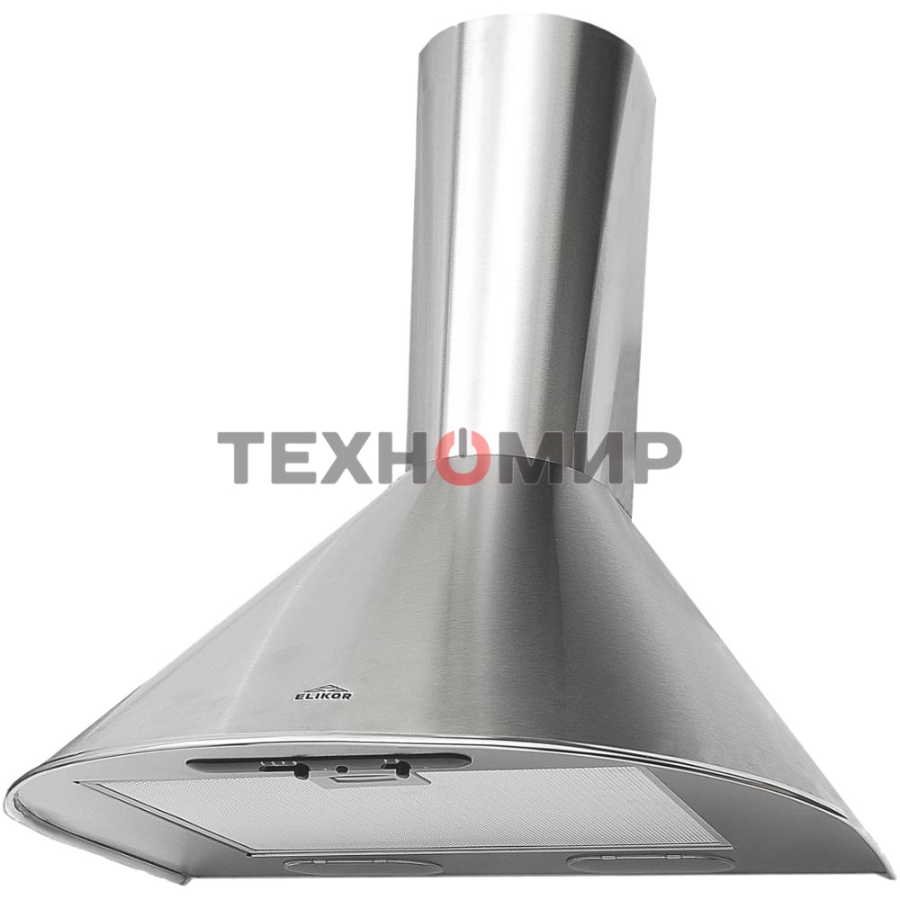 Вытяжка каминная Elikor Эпсилон 50Н-430-П3Л нержавеющая сталь/серебро, 50 см, 430 куб. м/ч, 54 дБ