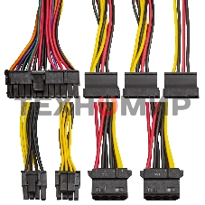 Блок питания ExeGate TPS450 (EX292228RUS), 450Вт, 80мм, черный