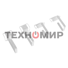 Органайзер кабельный одинарный изгонутый