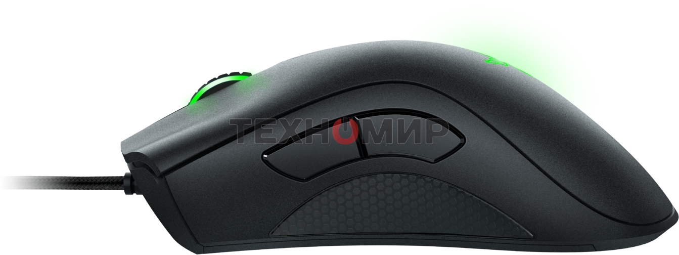 Мышь проводная Razer DeathAdder Essential черный, 6400 dpi, USB, кнопки - 5