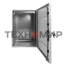 Шкаф уличный всепогодный настен. 15U (600х300), передняя дверь вент. (ШТВ-Н-15.6.3-4ААА)
